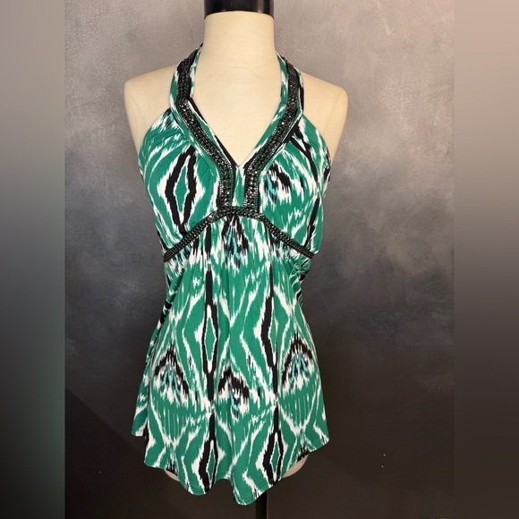 INC International Concepts Halter Top - Size M - Picture 1 of 10